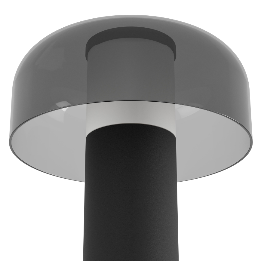 Eglo - LED Aptumšojama skārienvadāma āra lampa LED/2,25W/5V 2400-4000K 5200 mAh IP44 melna