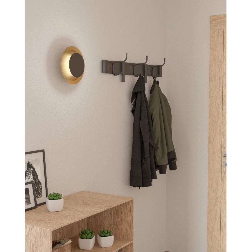 Eglo - LED sienas lampa LED/11W/230V zelta/melna