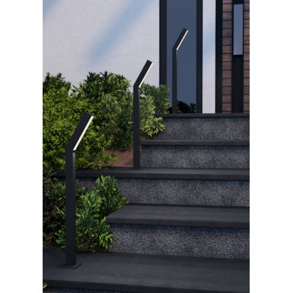 Eglo - LED āra lampa 2xLED/4,5W/230V IP44 melna