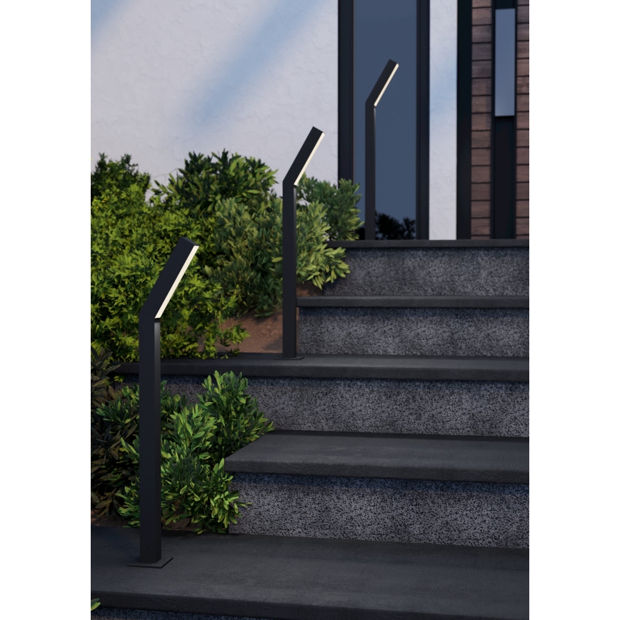 Eglo - LED āra lampa 2xLED/4,5W/230V IP44 melna