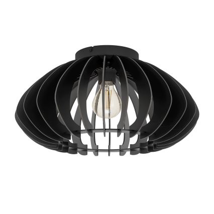 Eglo - Griestu lampa 1xE27/40W/230V d. 45 cm melna