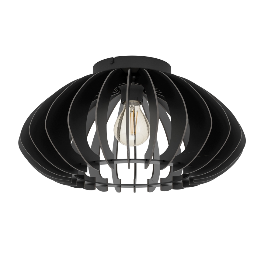 Eglo - Griestu lampa 1xE27/40W/230V d. 45 cm melna