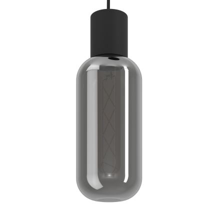 Eglo - lustra uz troses 3xE27/4W/230V melna/dūmaina