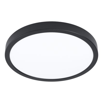 Eglo - LED griestu lampa ar sensoru LED/20,5W/230V 3000K melna Ø 28,5 cm