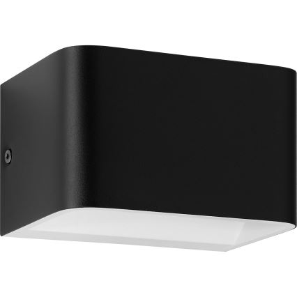Eglo - LED Sienas lampa LED/6W/230V 3000K melna