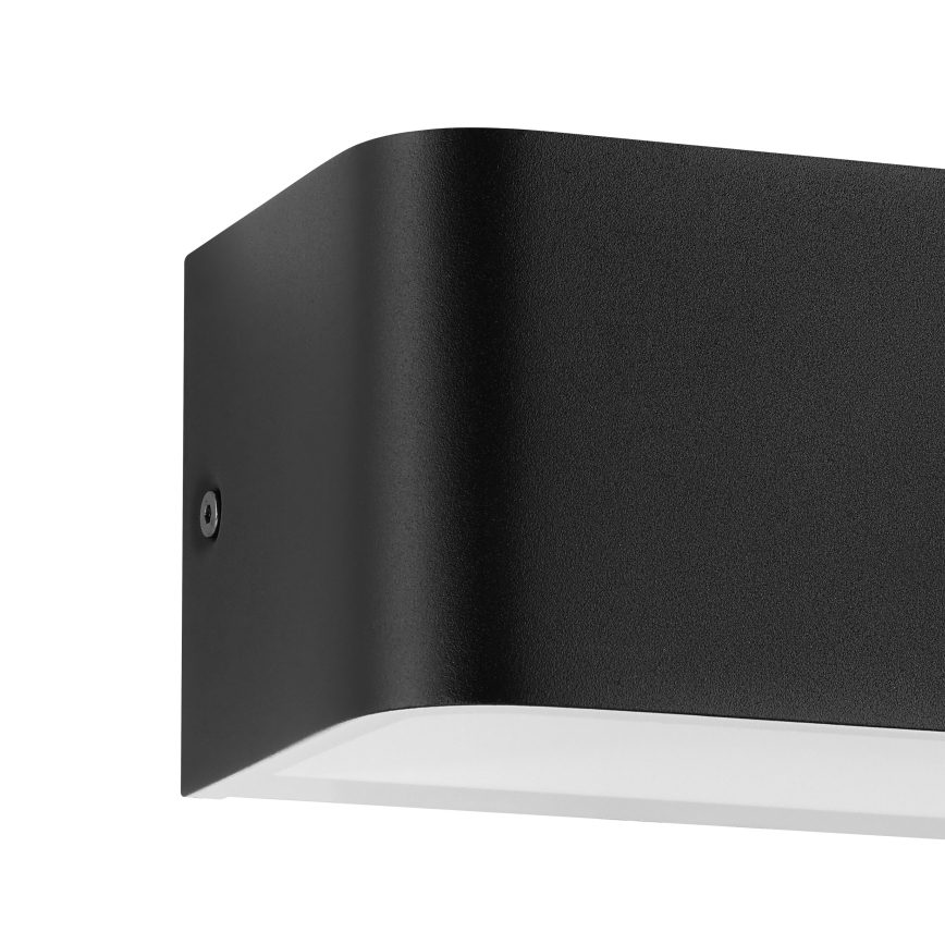 Eglo - LED Sienas lampa LED/10W/230V 3000K melna