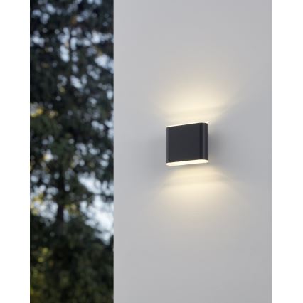 Eglo - LED Āra sienas lampa 2xLED/2,9W/230V 3000K/4000K/6500K IP65