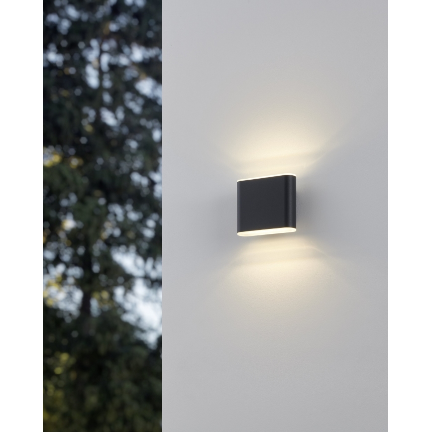 Eglo - LED Āra sienas lampa 2xLED/2,9W/230V 3000K/4000K/6500K IP65