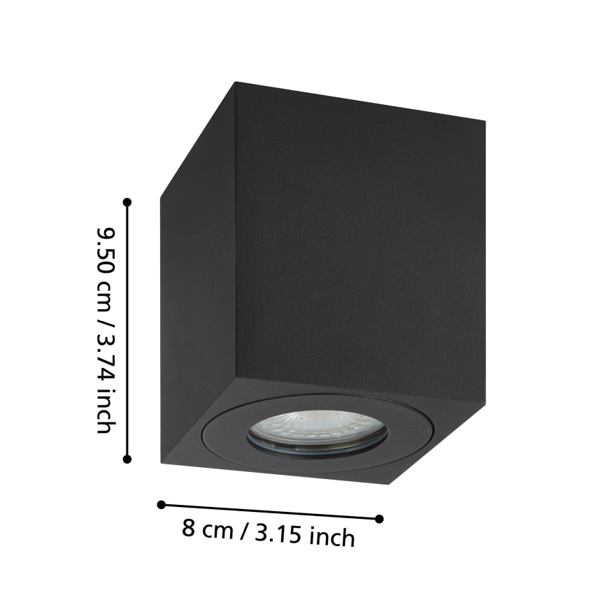Eglo - Āra starmetis 1xGU10/5W/230V 8x8cm IP44
