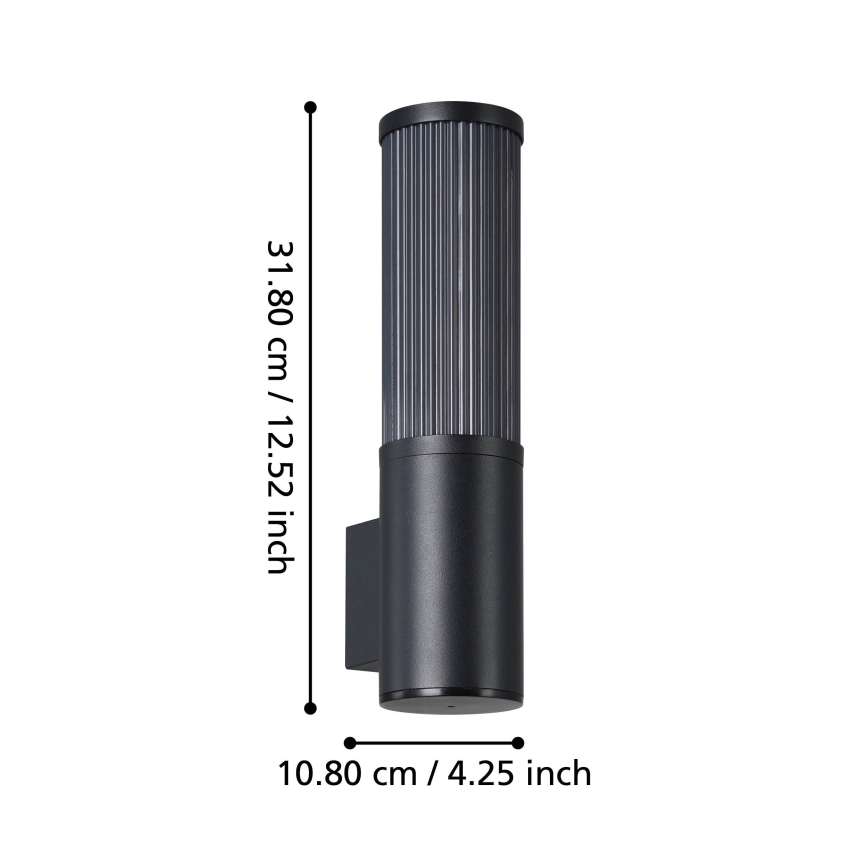 Eglo - Āra sienas lampa 1xE27/15W/230V IP54
