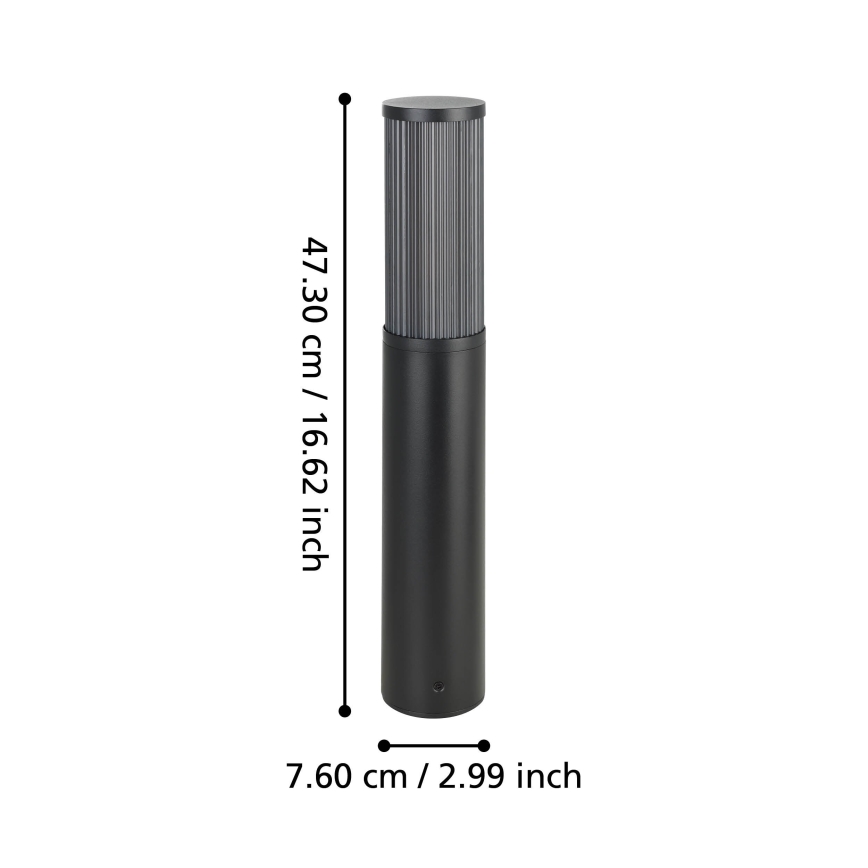 Eglo - Āra lampa 1xE27/15W/230V 46,5 cm IP54