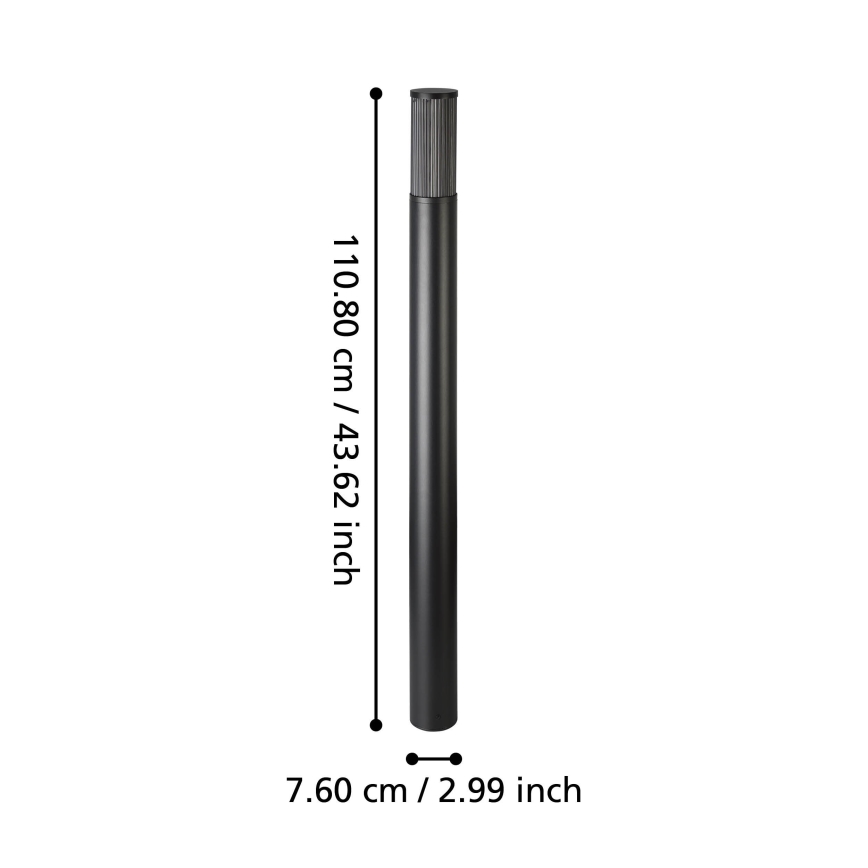 Eglo - Āra lampa 1xE27/15W/230V 110 cm IP54