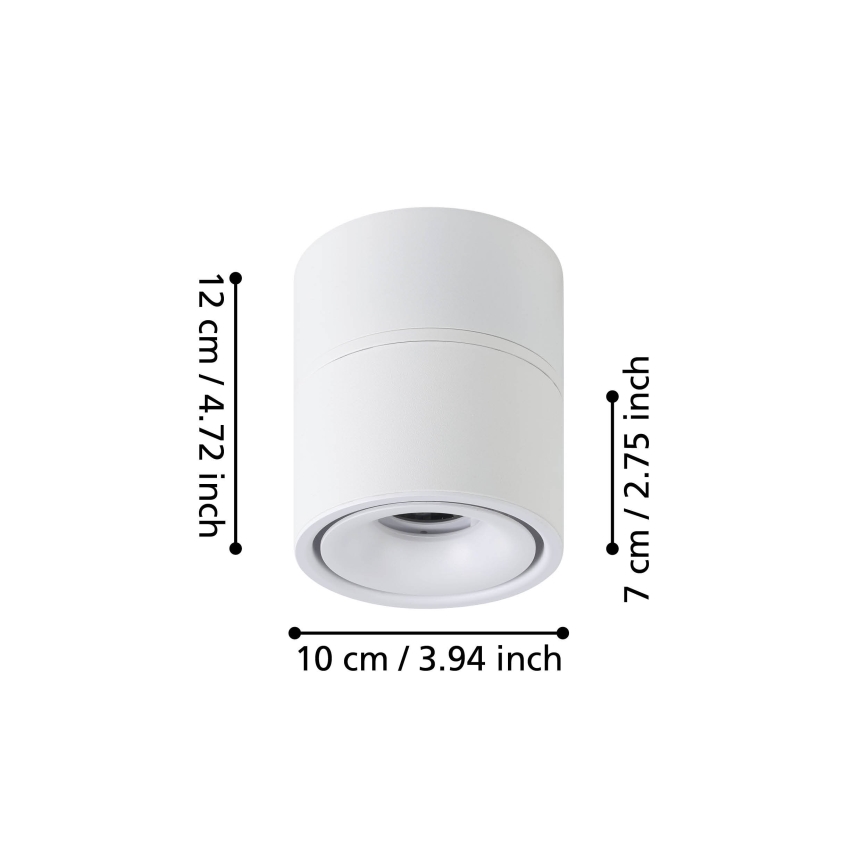 Eglo - LED Starmetis LED/8W/230V 3000K balta