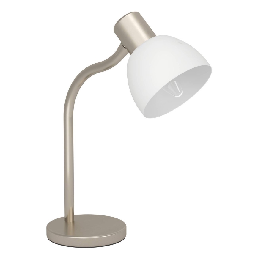 Eglo - Galda lampa 1xE14/25W/230V matēts hroms