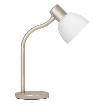 Eglo - Galda lampa 1xE14/25W/230V matēts hroms