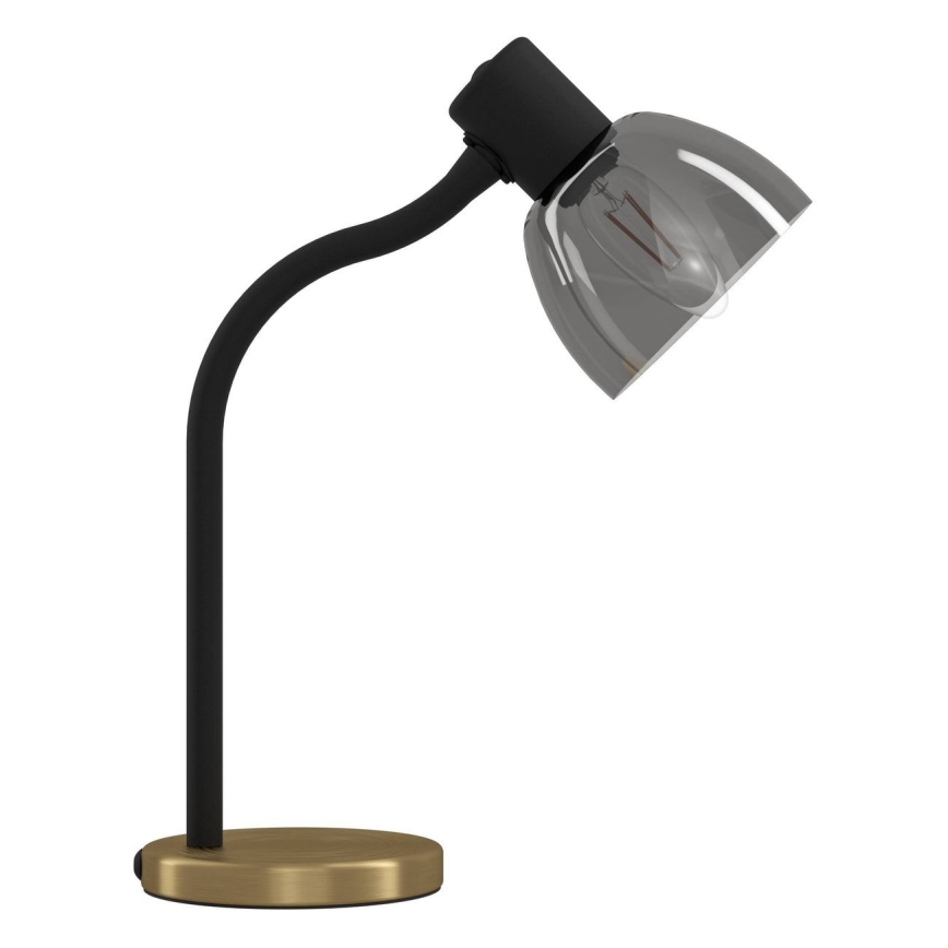 Eglo - Galda lampa 1xE14/25W/230V zelta/melna