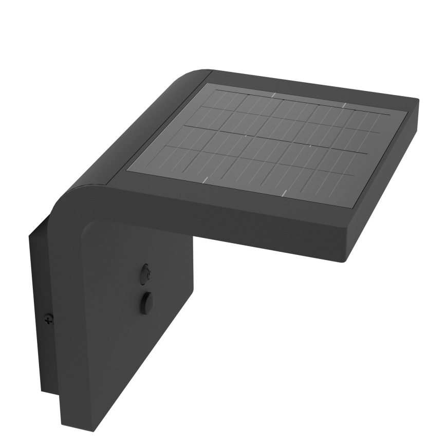 Eglo - LED Saules enerģijas sienas lampa ar sensoru LED/6,5W/3,7V IP44