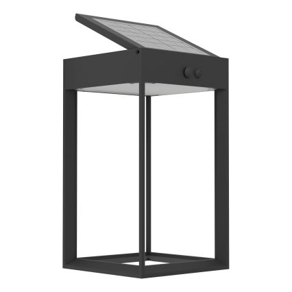 Eglo - LED Saules enerģijas sienas lampa ar sensoru LED/6,5W/3,7V IP44