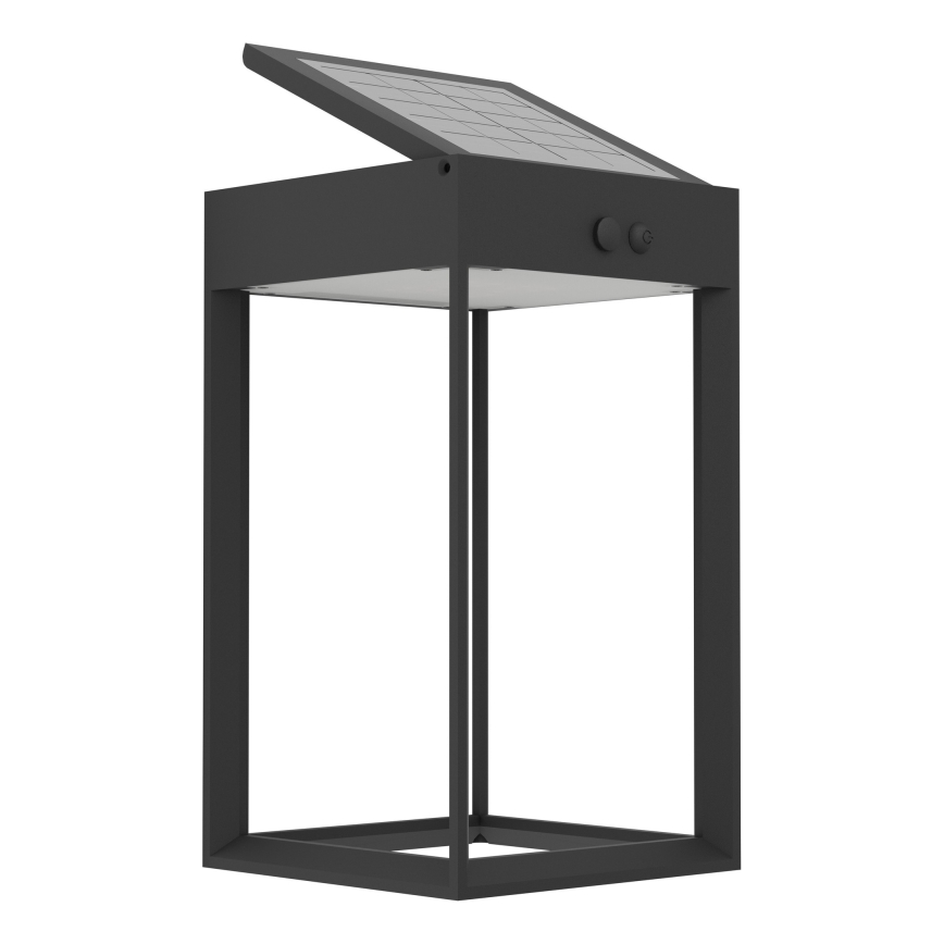 Eglo - LED Saules enerģijas sienas lampa ar sensoru LED/6,5W/3,7V IP44