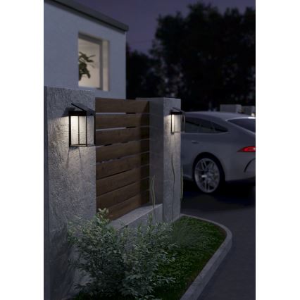 Eglo - LED Saules enerģijas sienas lampa ar sensoru LED/6,5W/3,7V IP44