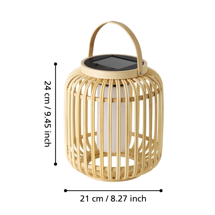 Eglo - LED Saules enerģijas galda lampa LED/3,3W/3,7V 1800 mAh IP44