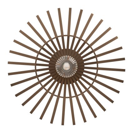 Eglo - Griestu gaismeklis 1xE27/40W/230V Ø 38,5 cm bronzas krāsā