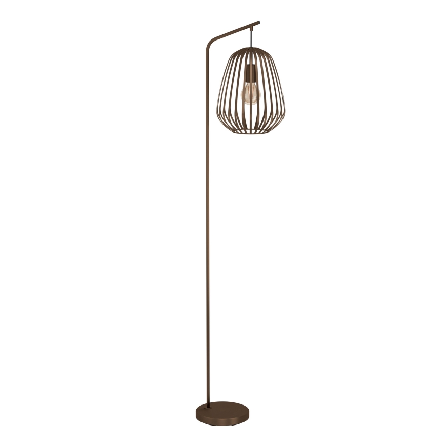 Eglo - Grīdas lampa 1xE27/40W/230V bronzas krāsā