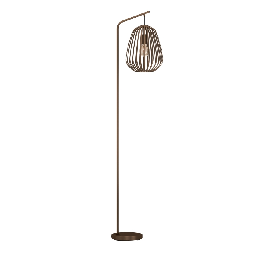 Eglo - Grīdas lampa 1xE27/40W/230V bronzas krāsā