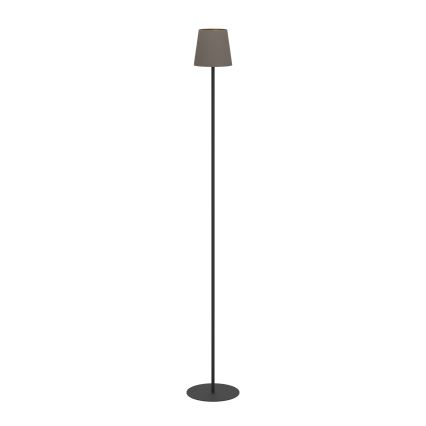 Eglo - Grīdas lampa 1xE14/7,5W/230V melna/brūna