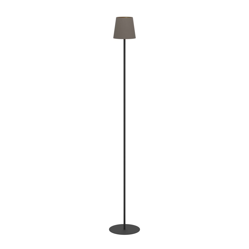 Eglo - Grīdas lampa 1xE14/7,5W/230V melna/brūna
