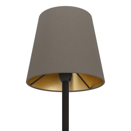 Eglo - Grīdas lampa 1xE14/7,5W/230V melna/brūna