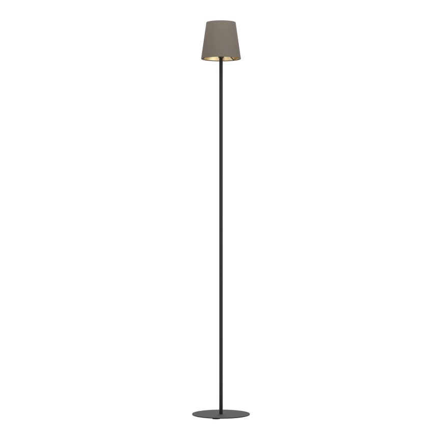 Eglo - Grīdas lampa 1xE14/7,5W/230V melna/brūna