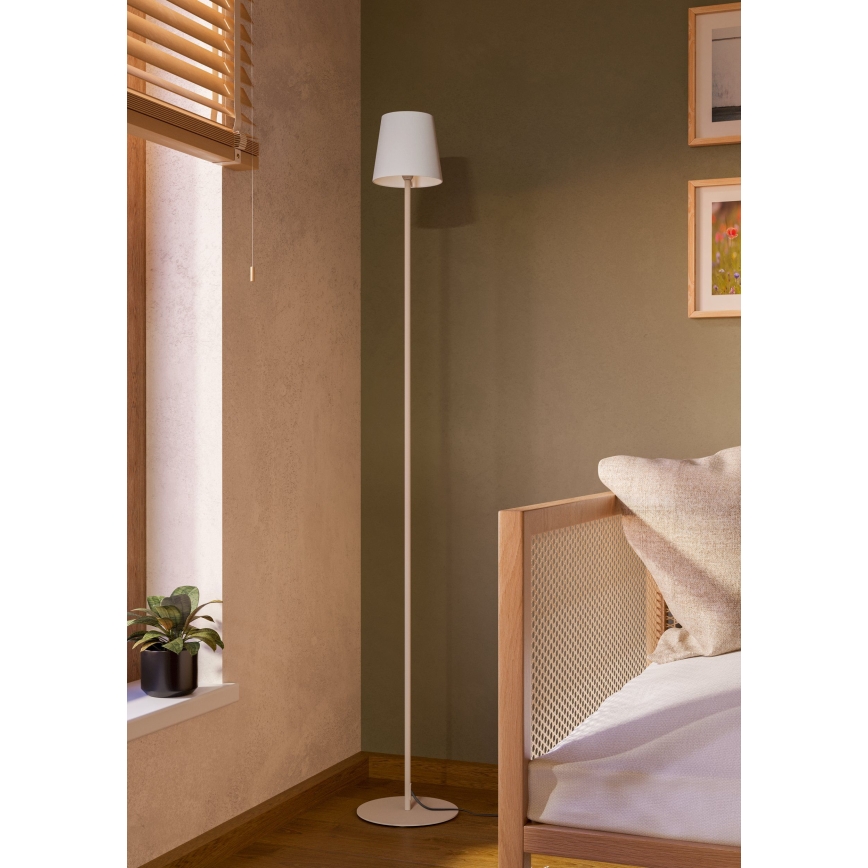 Eglo - Grīdas lampa 1xE14/7,5W/230V krēmkrāsa/balta