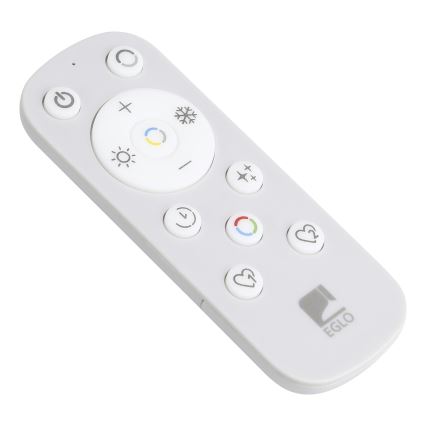 Eglo - LED RGBW Aptumšojama griestu lampa LED/17W/230V 2700-6500K balta + tālvadības pults