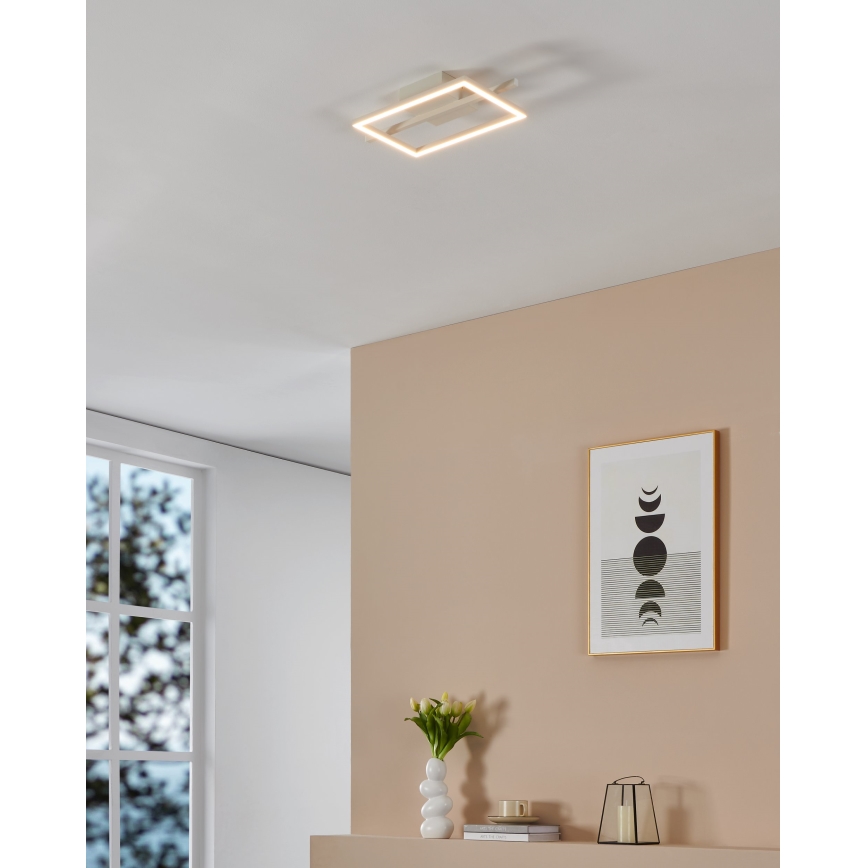 Eglo - LED RGBW Aptumšojama griestu lampa LED/17W/230V 2700-6500K balta + tālvadības pults