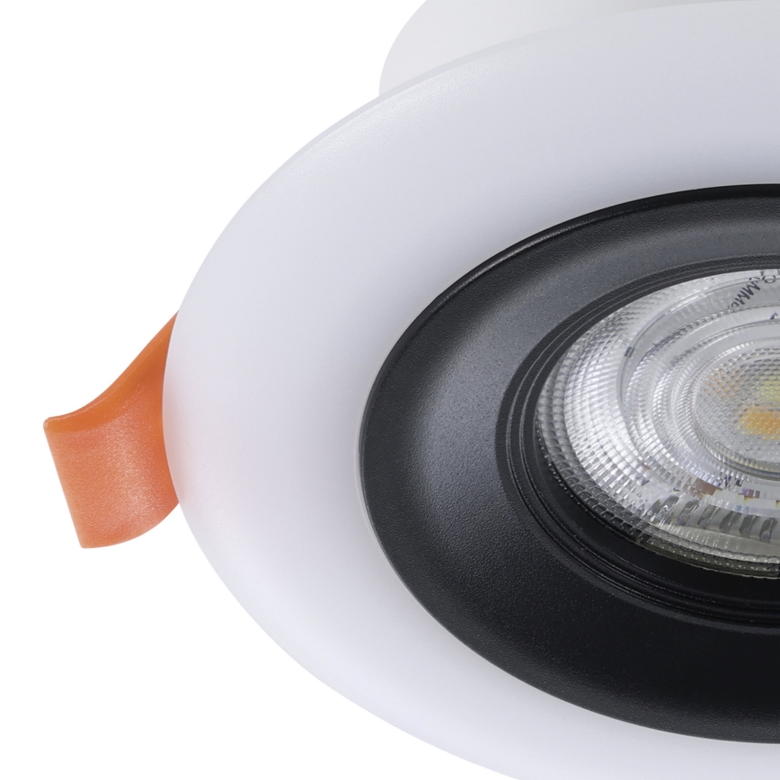 Eglo - Komplekts 3x LED RGBW regulējami vannas istabas iebūvējamie griestu gaismekļi LED/3,8W/230V 2700-6500K IP44 + tālvadības pults