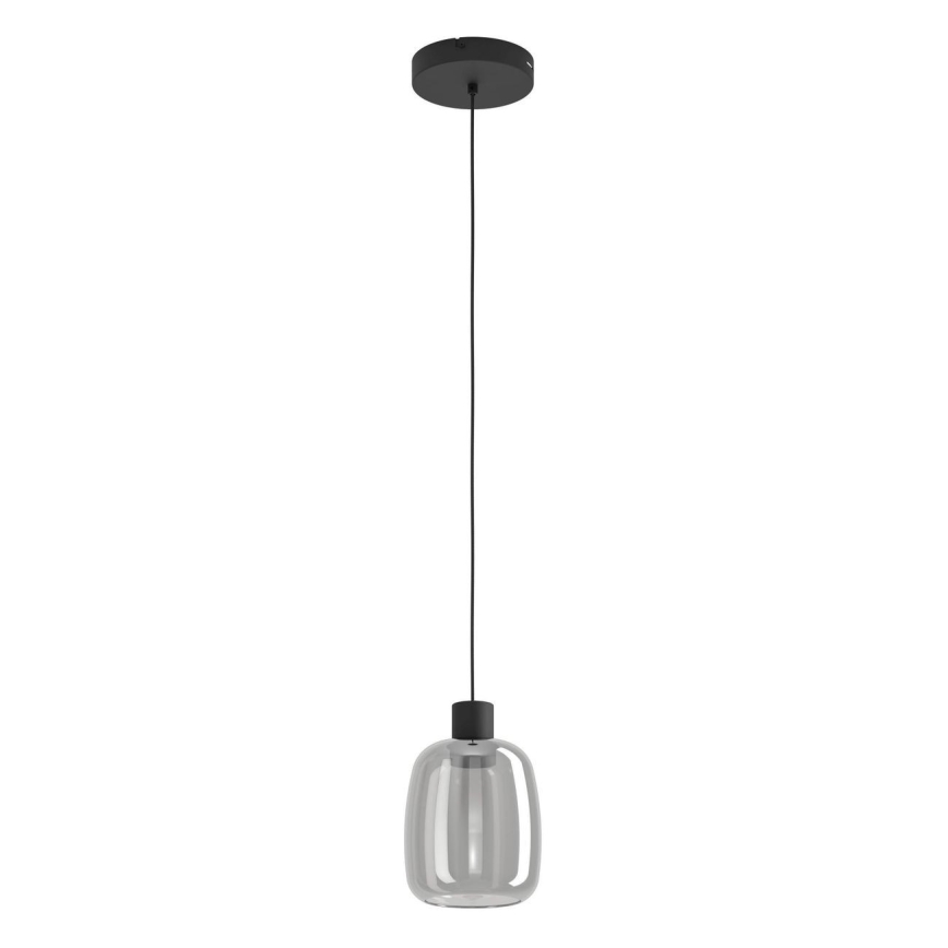 Eglo - LED RGBW Aptumšojuma lustra ar auklu LED/3,7W/230V 2700-6500K melna ZigBee