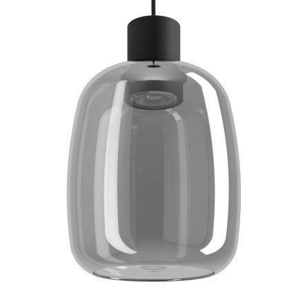 Eglo - LED RGBW Aptumšojuma lustra ar auklu LED/3,7W/230V 2700-6500K melna ZigBee