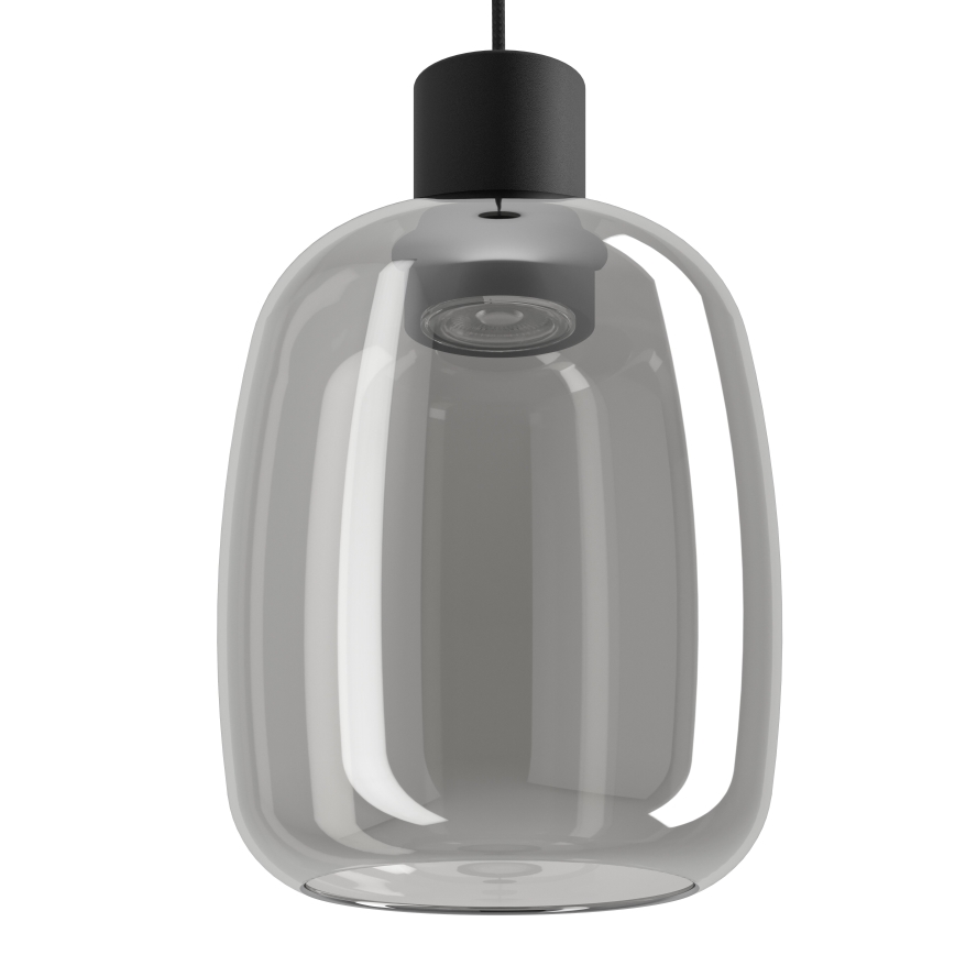 Eglo - LED RGBW Aptumšojuma lustra ar auklu 3xLED/3,7W/230V 2700-6500K pelēka