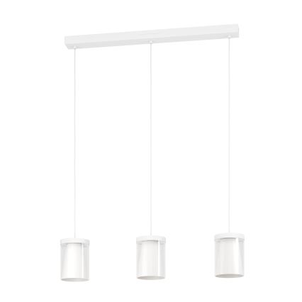 Eglo - LED RGBW Aptumšojuma lustra ar auklu 3xLED/3,7W/230V 2700-6500K balta ZigBee