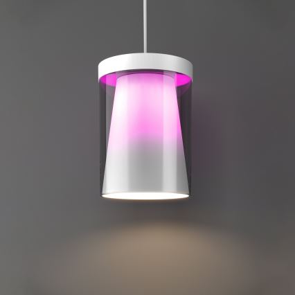 Eglo - LED RGBW Aptumšojuma lustra ar auklu 3xLED/3,7W/230V 2700-6500K balta ZigBee