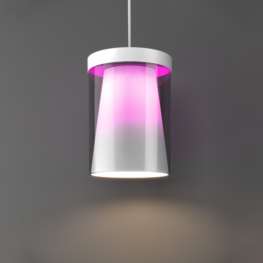 Eglo - LED RGBW Aptumšojuma lustra ar auklu 3xLED/3,7W/230V 2700-6500K balta ZigBee