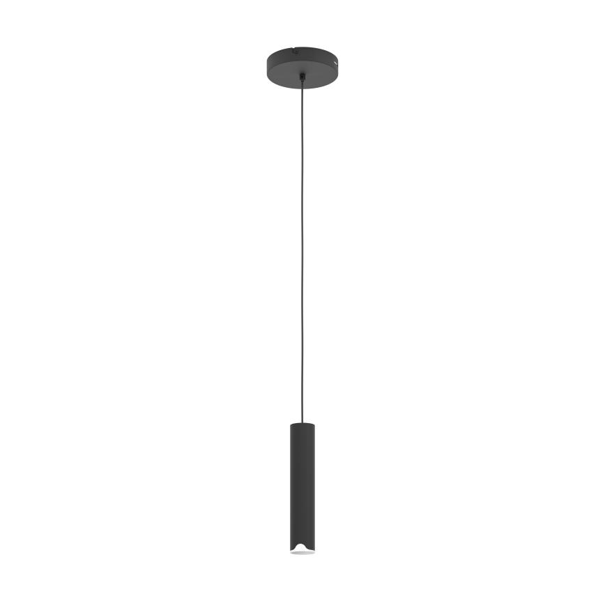 Eglo - LED RGBW Aptumšojuma lustra ar auklu LED/3,7W/230V 2700-6500K melna