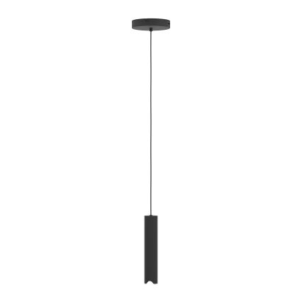 Eglo - LED RGBW Aptumšojuma lustra ar auklu LED/3,7W/230V 2700-6500K melna
