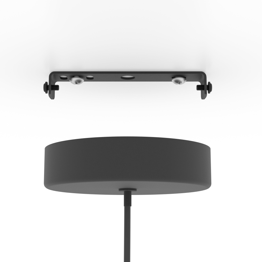 Eglo - LED RGBW Aptumšojuma lustra ar auklu LED/3,7W/230V 2700-6500K melna