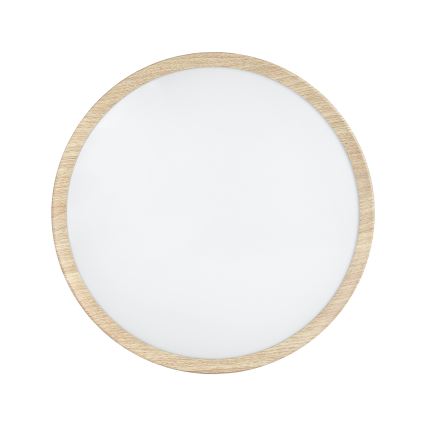 Eglo - LED Vannas istabas griestu lampa LED/14,6W/230V IP44 bēša