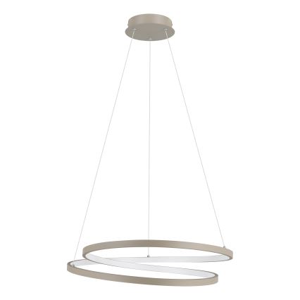 Eglo - LED Lustra ar auklu LED/36W/230V 3000K bēša