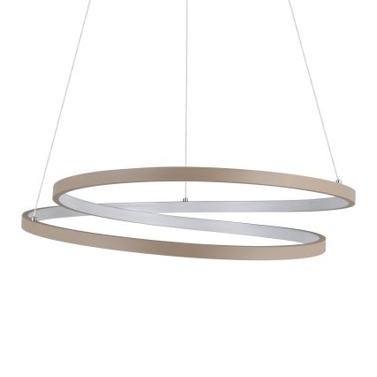 Eglo - LED Lustra ar auklu LED/36W/230V 3000K bēša
