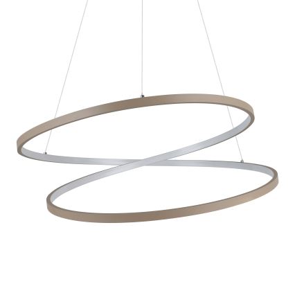 Eglo - LED Lustra ar auklu LED/42W/230V 3000K bēša