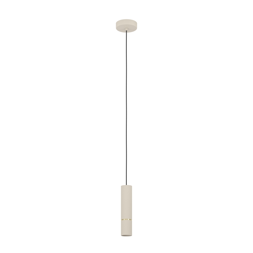 Eglo - LED Lustra ar auklu 1xGU10/5W/230V 3000K bēša